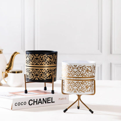 decorative planter - set of 2