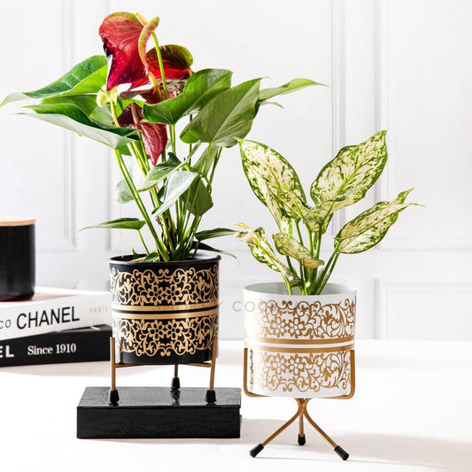 decorative planter - set of 2
