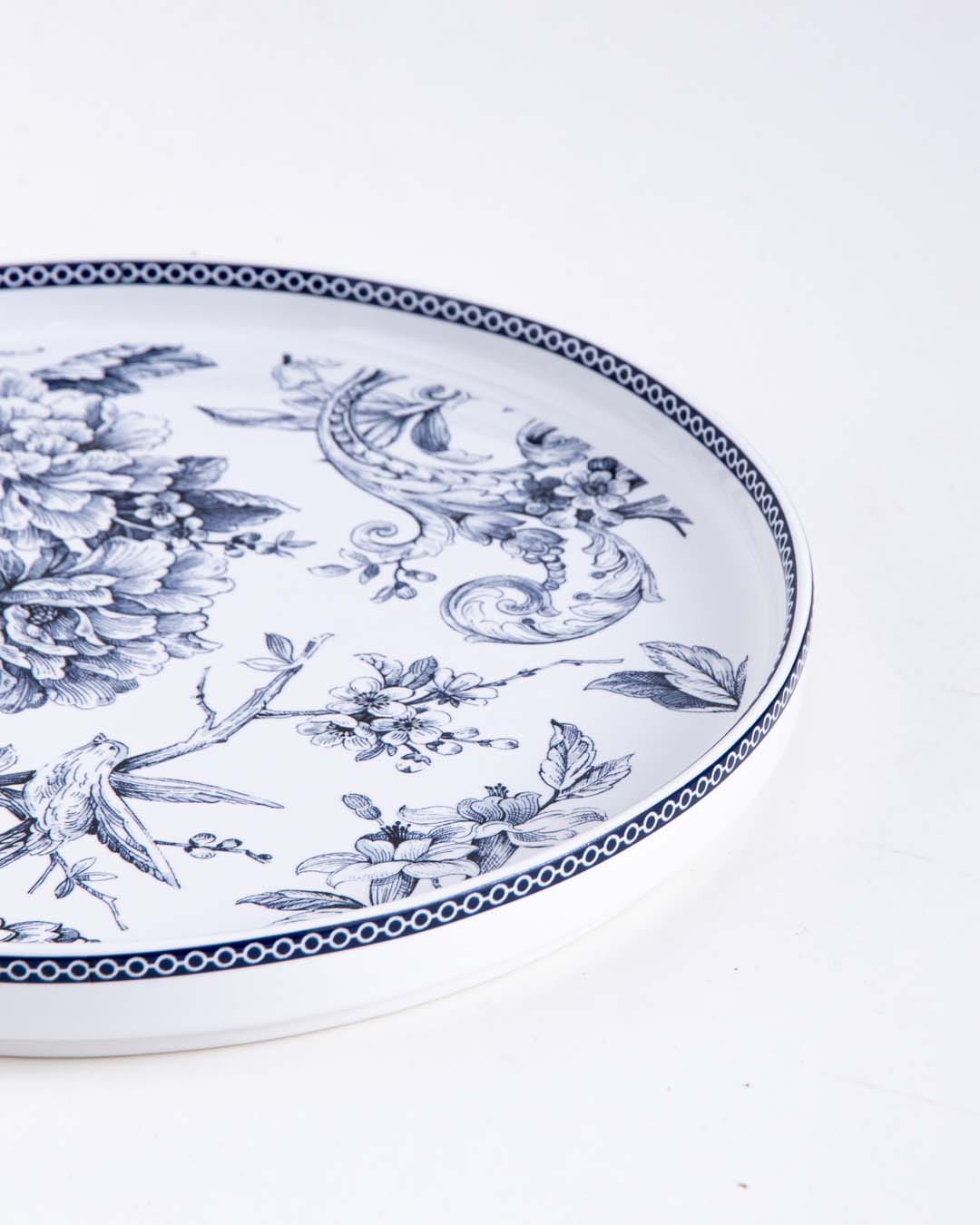 Adelaide Blue Kaden Dinner Plate - Set of 4