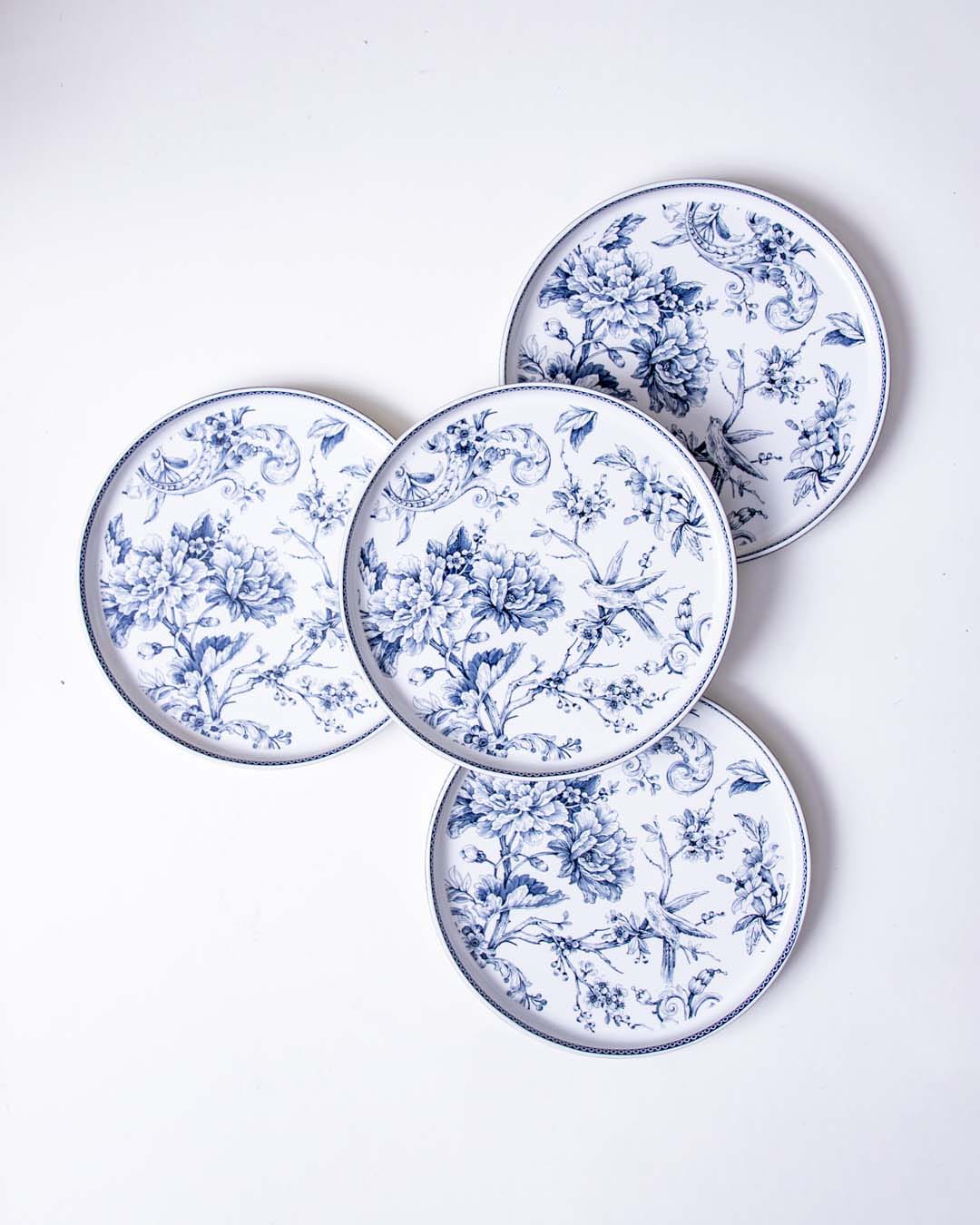 Adelaide Blue Kaden Dinner Plate - Set of 4