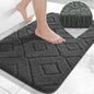 Zella Anti Skid Bath Mat - Grey