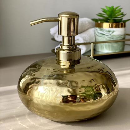 Obra Soap Dispenser - Gold