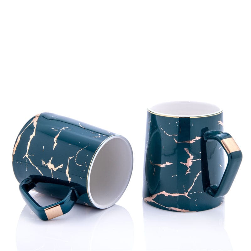 Goldira Galore Green Bathroom Set - Six Piece Set