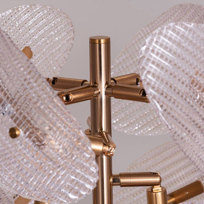 Do the Right Thing (Gold, Black) Marble Crystal Table Lamp