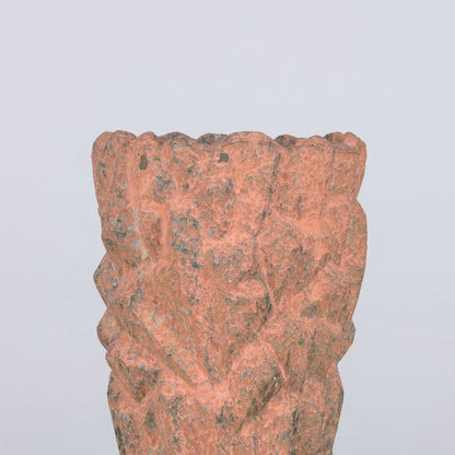 Dusk Duty (Peach / Dark Grey) Ceramic Planter