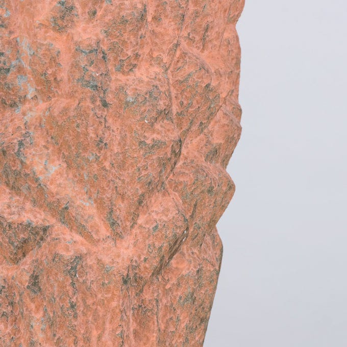 Dusk Duty (Peach / Dark Grey) Ceramic Planter