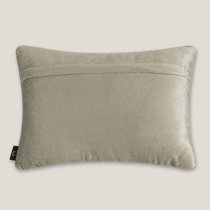 Brillar Emb. Grey Velvet Cushion Cover