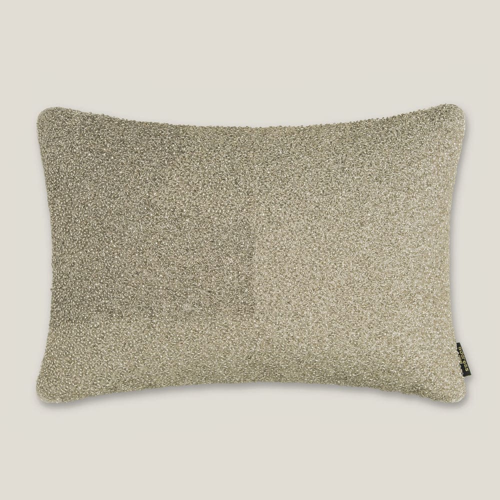 Brillar Emb. Grey Velvet Cushion Cover