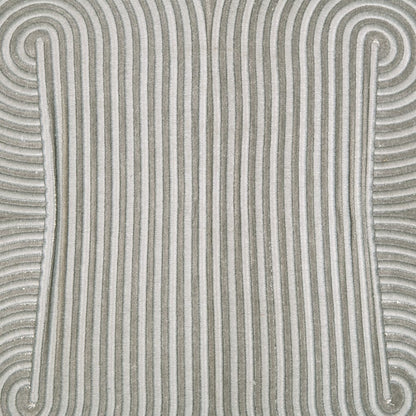 Jade Light Grey Emb. Velvet Cushion Cover