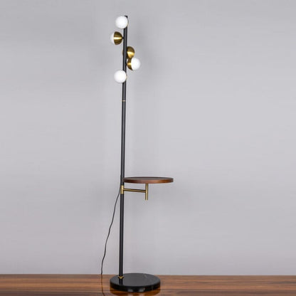 Rest Is History (Gold) Marble Floor Lamp