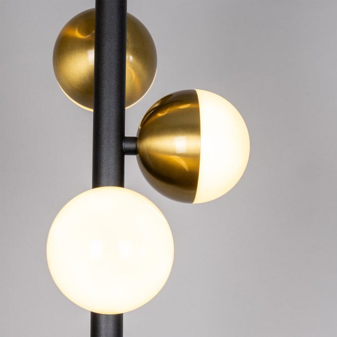 Rest Is History (Gold) Marble Floor Lamp