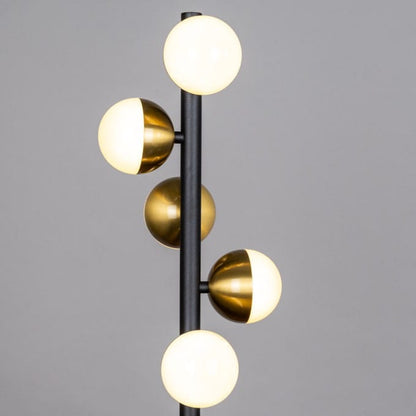Rest Is History (Gold) Marble Floor Lamp