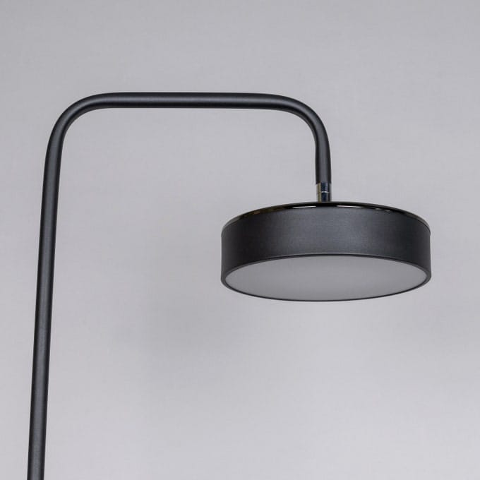 New In Neutral (Black) Marble Floor Lamp