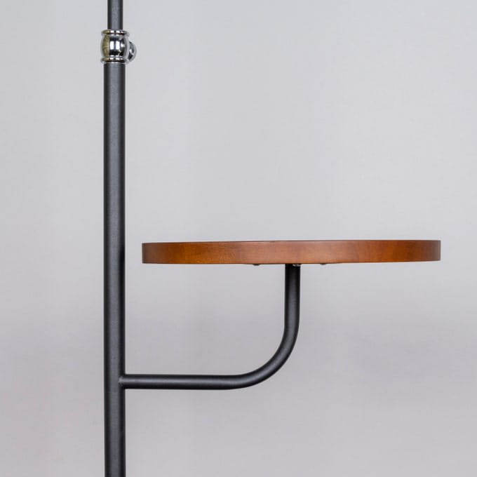 New In Neutral (Black) Marble Floor Lamp