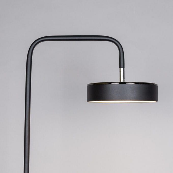 New In Neutral (Black) Marble Floor Lamp