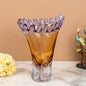 Amethyst Dream Handblown Glass Vase & Decorative showpiece