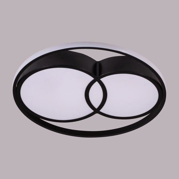 Nip In The Air (Black, Dimmable LED with Remote Control) Ceiling Light