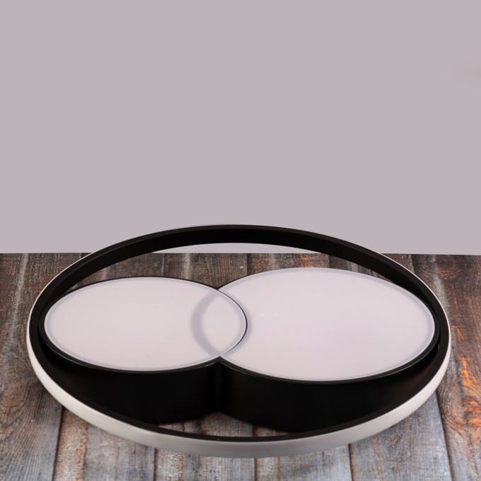 Nip In The Air (Black, Dimmable LED with Remote Control) Ceiling Light