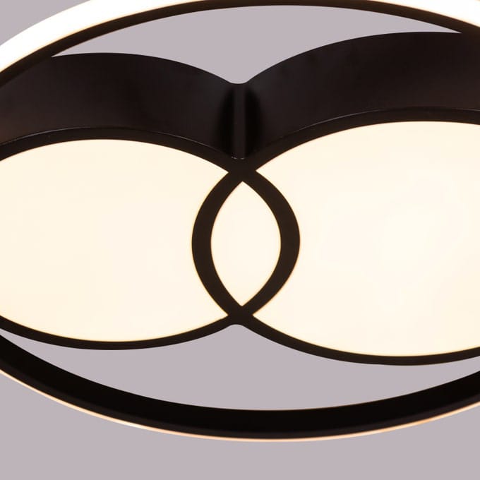 Nip In The Air (Black, Dimmable LED with Remote Control) Ceiling Light