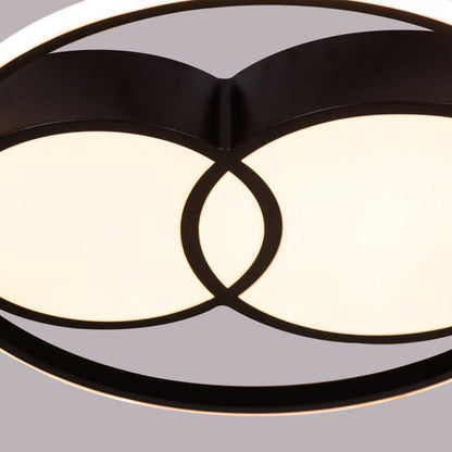 Nip In The Air (Black, Dimmable LED with Remote Control) Ceiling Light