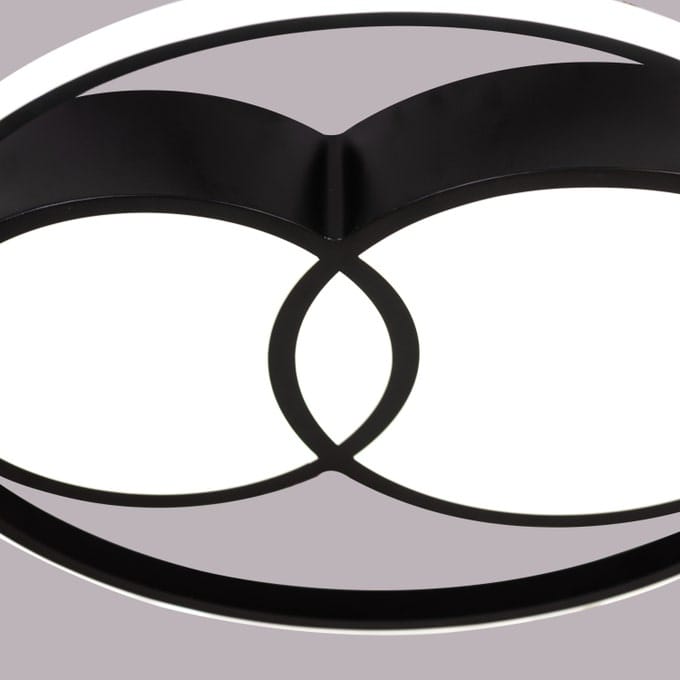 Nip In The Air (Black, Dimmable LED with Remote Control) Ceiling Light