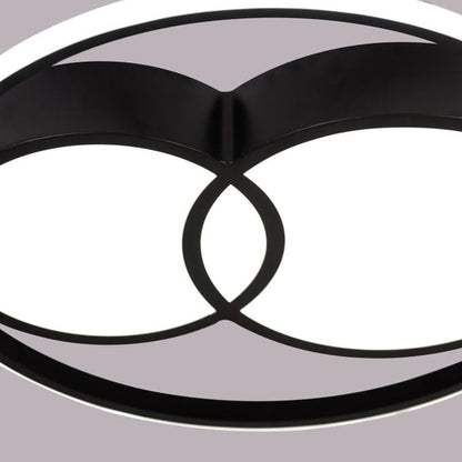 Nip In The Air (Black, Dimmable LED with Remote Control) Ceiling Light