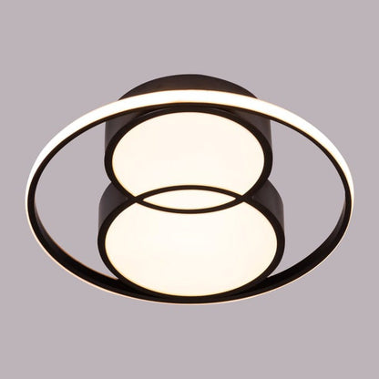 Nip In The Air (Black, Dimmable LED with Remote Control) Ceiling Light