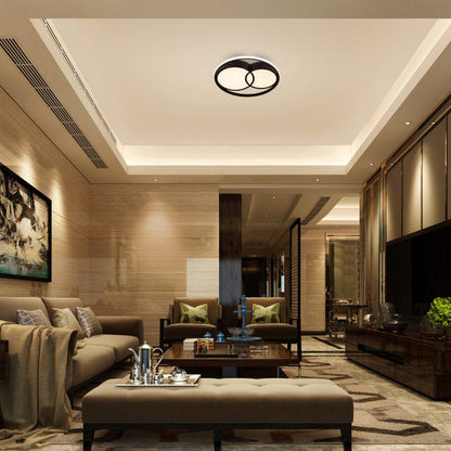 Nip In The Air (Black, Dimmable LED with Remote Control) Ceiling Light