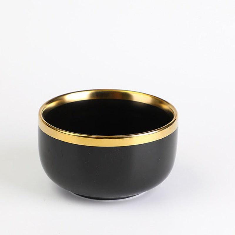 nore black dineware
