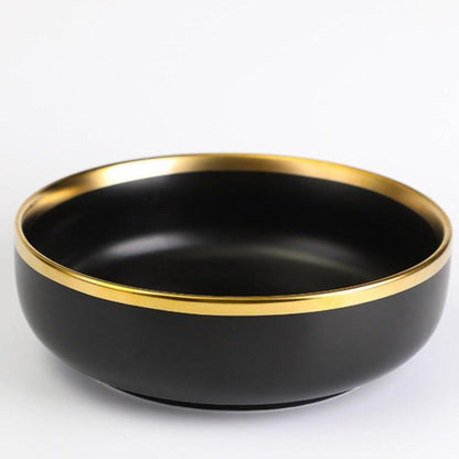 nore black dineware