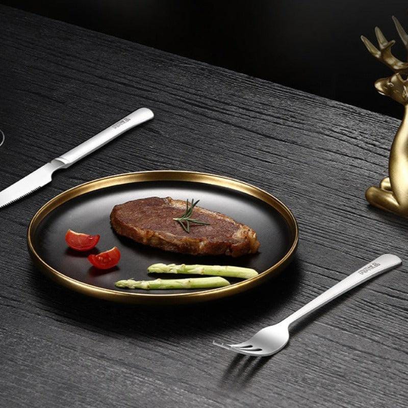 nore black dineware