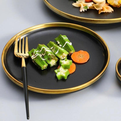 nore black dineware