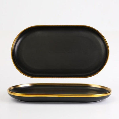 nore black dineware