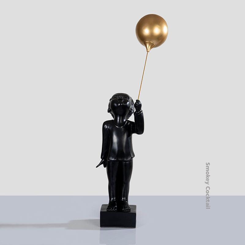 balloon boy handmade sculpture