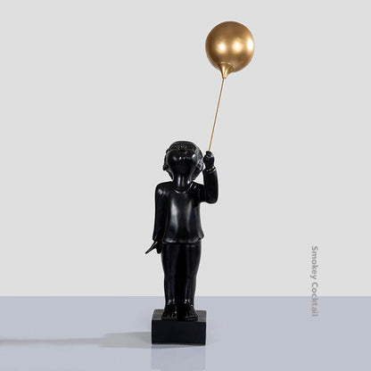 balloon boy handmade sculpture