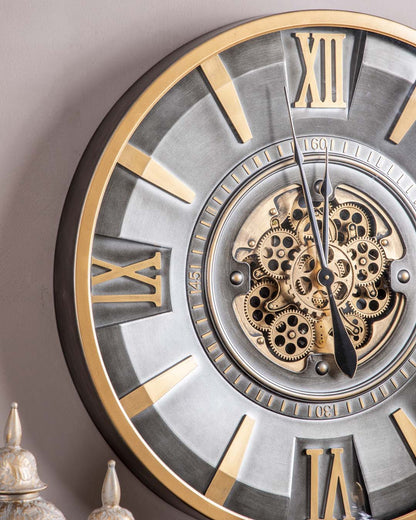 Gears of Eternity Wall Clock