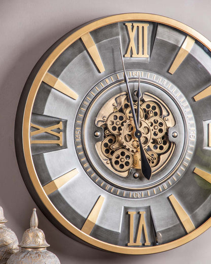 Gears of Eternity Wall Clock