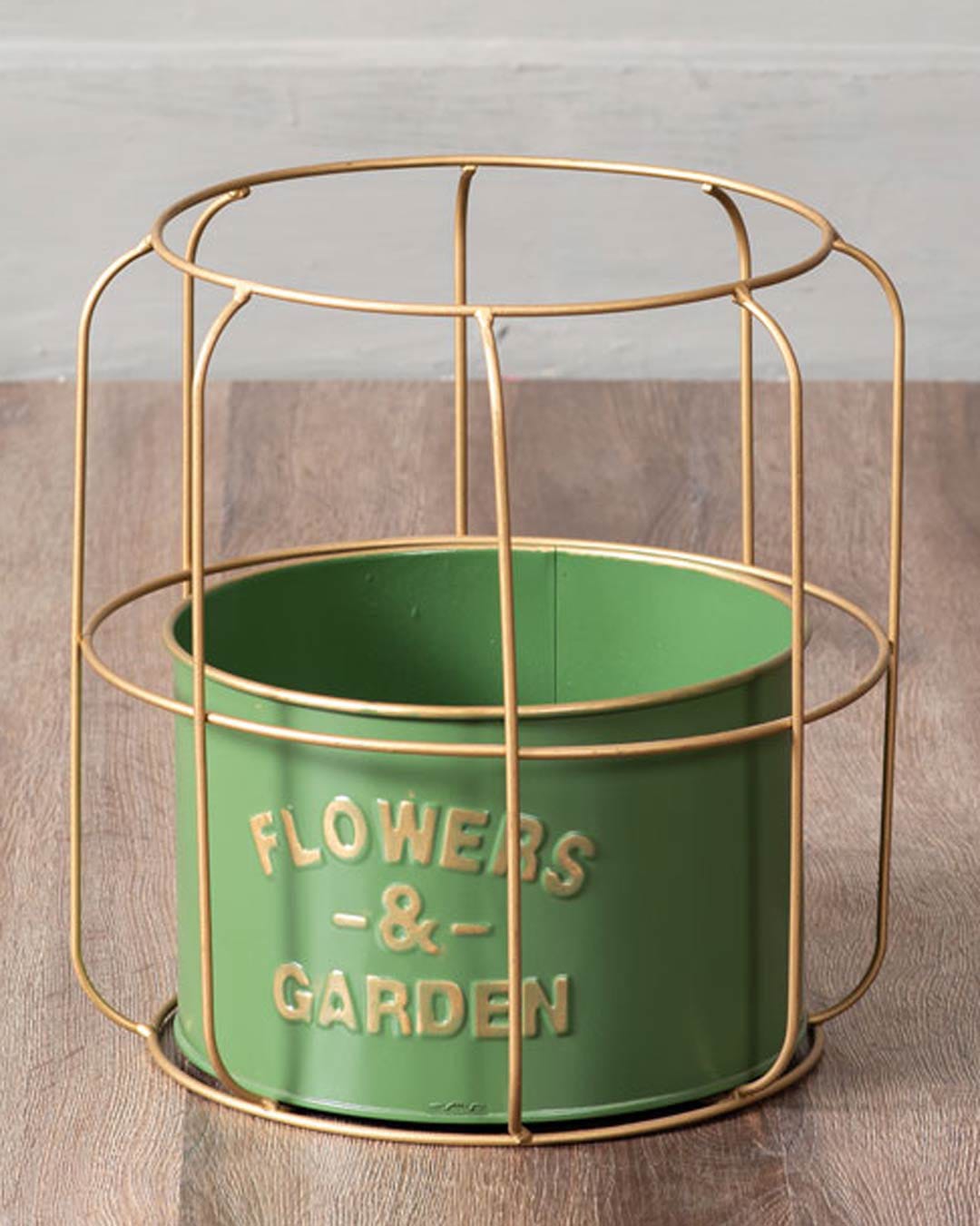 Flowers & Garden Planter - Green