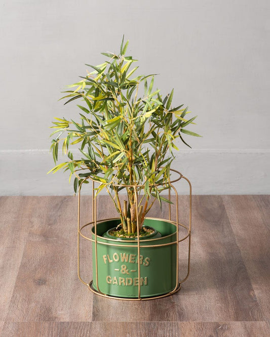 Flowers & Garden Planter - Green