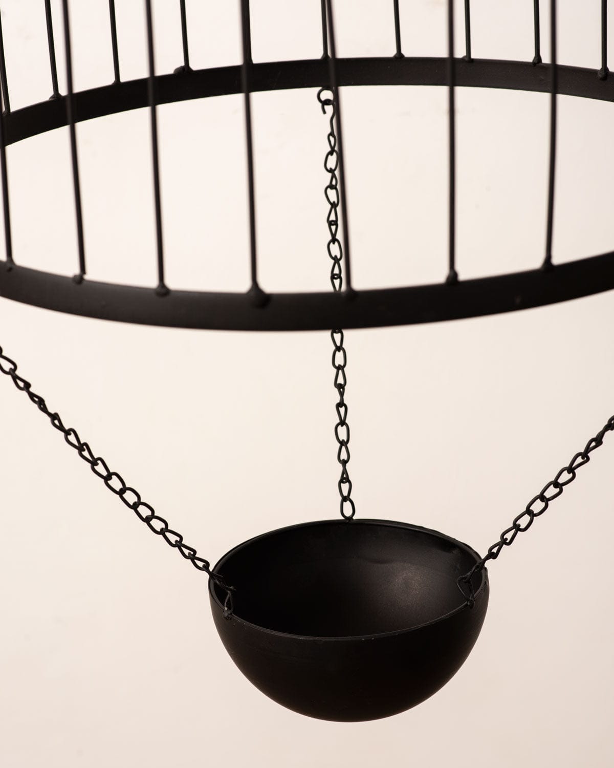 Decorative Hanging Cage Planter - Large