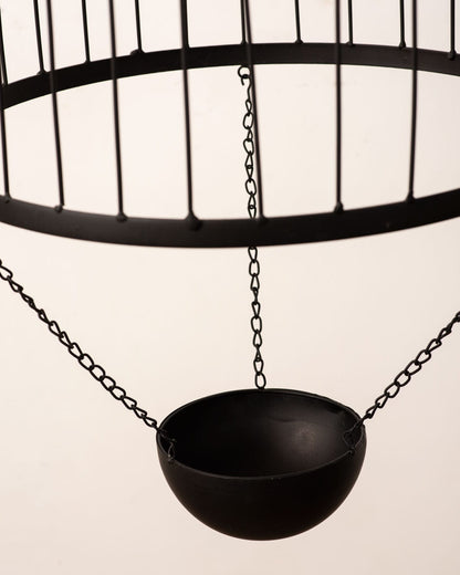 Decorative Hanging Cage Planter - Large