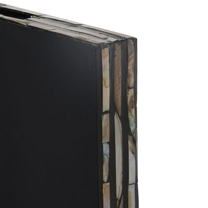 Black Mother of Pearl Rectangular Tray