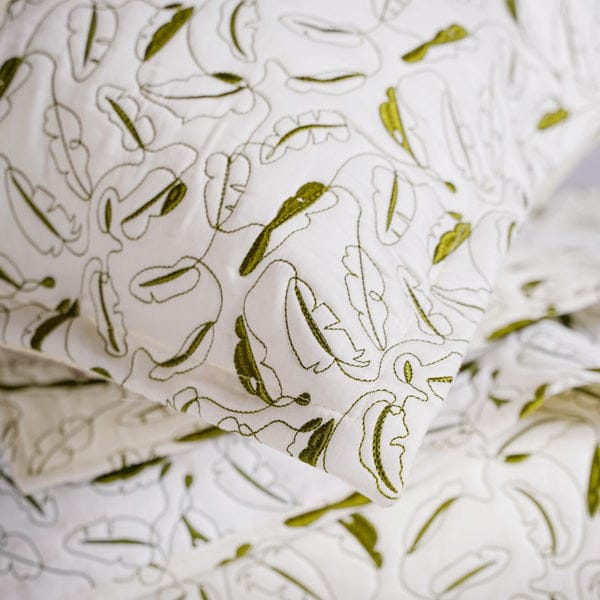 Quilted King Size Bed Cover Off-White