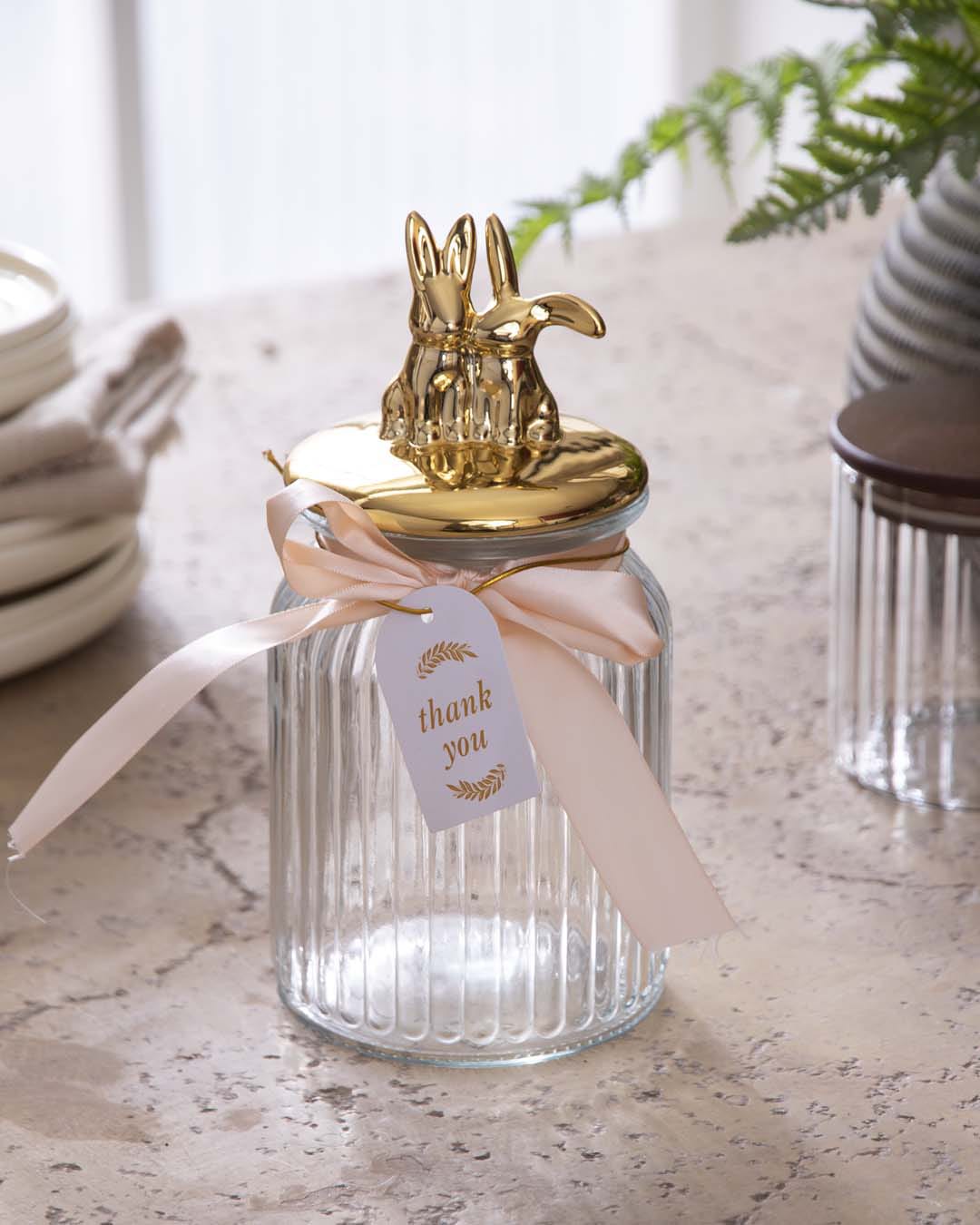 High Quality Borosilicate Kitchen Glass Canister