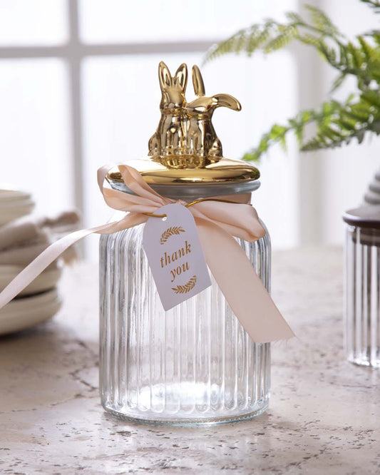 High Quality Borosilicate Kitchen Glass Canister