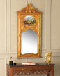 Antiqued Gold Victorian Mirror