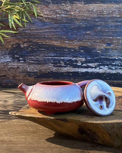 Reactive Glaze Small Kettle