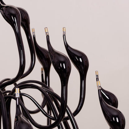 Set The Scene (Black, 3 Color Built-In LED) Chandelier