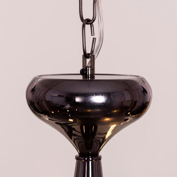 Set The Scene (Black, 3 Color Built-In LED) Chandelier