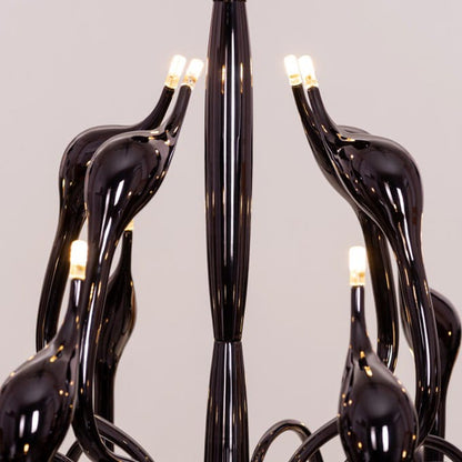 Set The Scene (Black, 3 Color Built-In LED) Chandelier